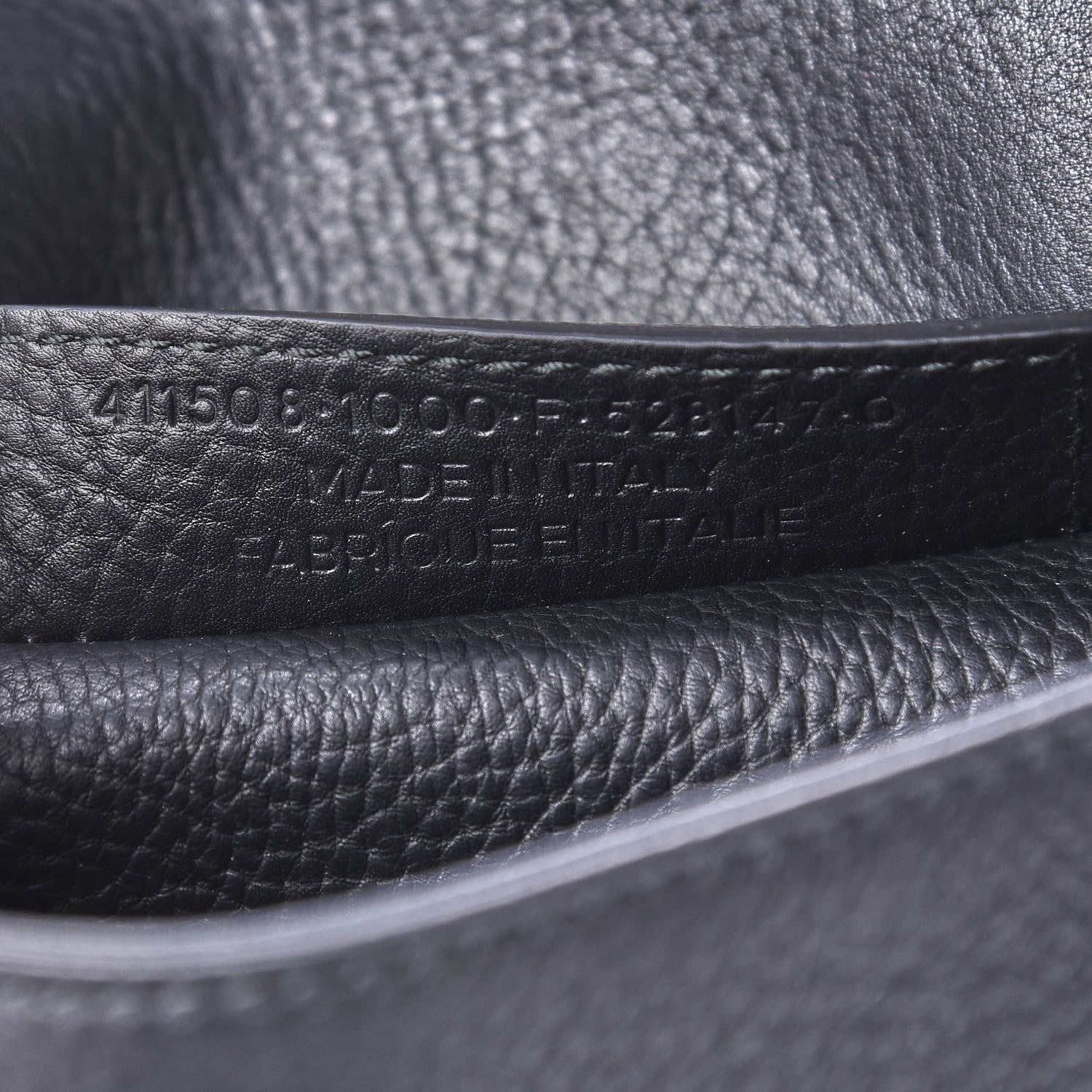 Balenciaga Grained Calfskin S Tube Black 7 of 11
