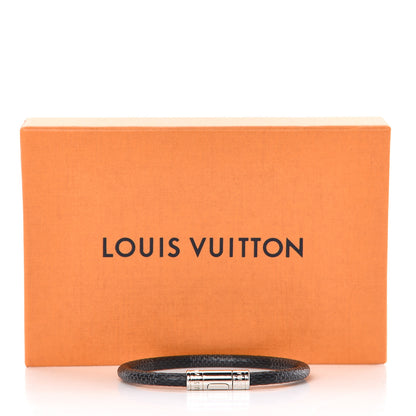 Louis Vuitton Damier Graphite Keep It Bracelet 19 7 of 7