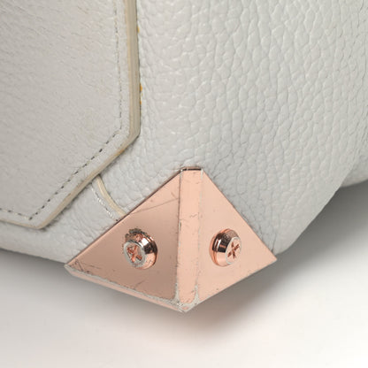 Alexander Wang Pebbled Calfskin Small Emile Grey Rose Gold Hardware 6 of 10