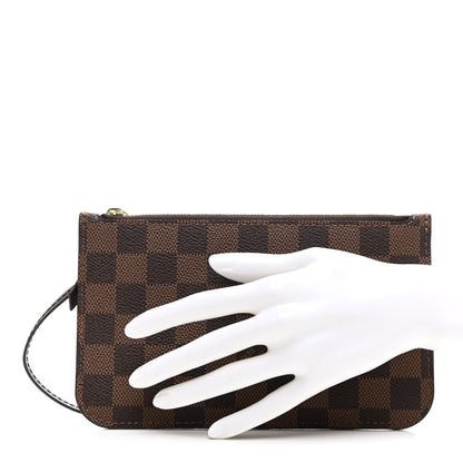 Louis Vuitton Damier Ebene Neverfull PM Pochette 2 of 8
