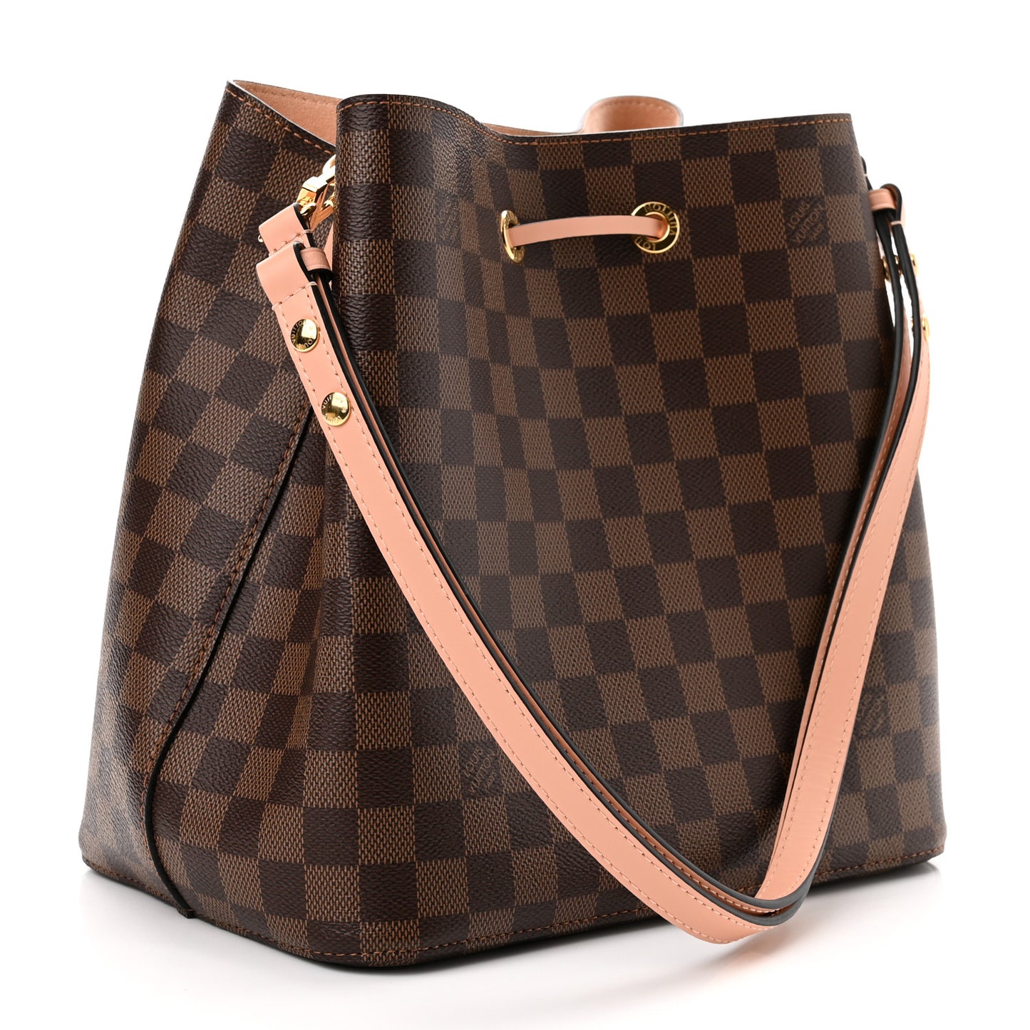 Damier Ebene Neonoe MM Venus Pink