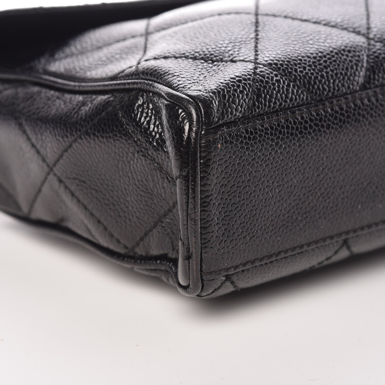Chanel Caviar Quilted Medium Single Flap Black 5 of 12