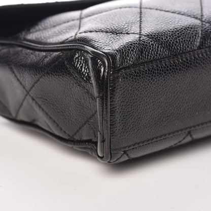 Chanel Caviar Quilted Medium Single Flap Black 5 of 12