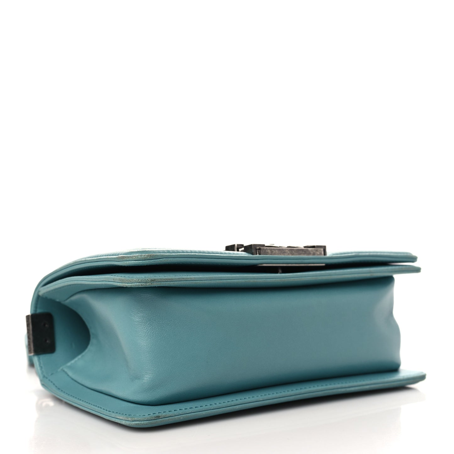 Galuchat Stingray Small Boy Flap Turquoise