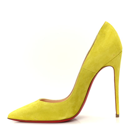 Christian Louboutin Veau Velours So Kate 120 Pumps 38 Cubiste 1 of 9