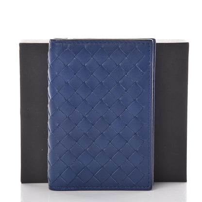 Bottega Veneta Nappa Intrecciato Card Holder Cobalt 11 of 11