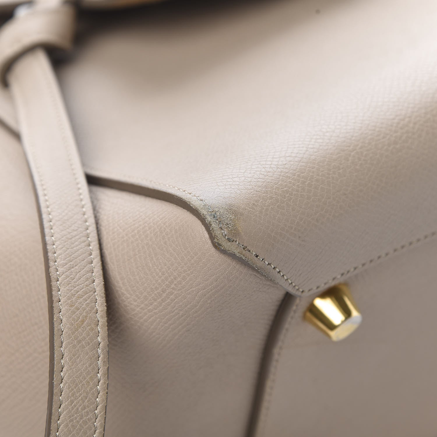 Celine Grained Calfskin Mini Belt Bag Light Taupe 10 of 23