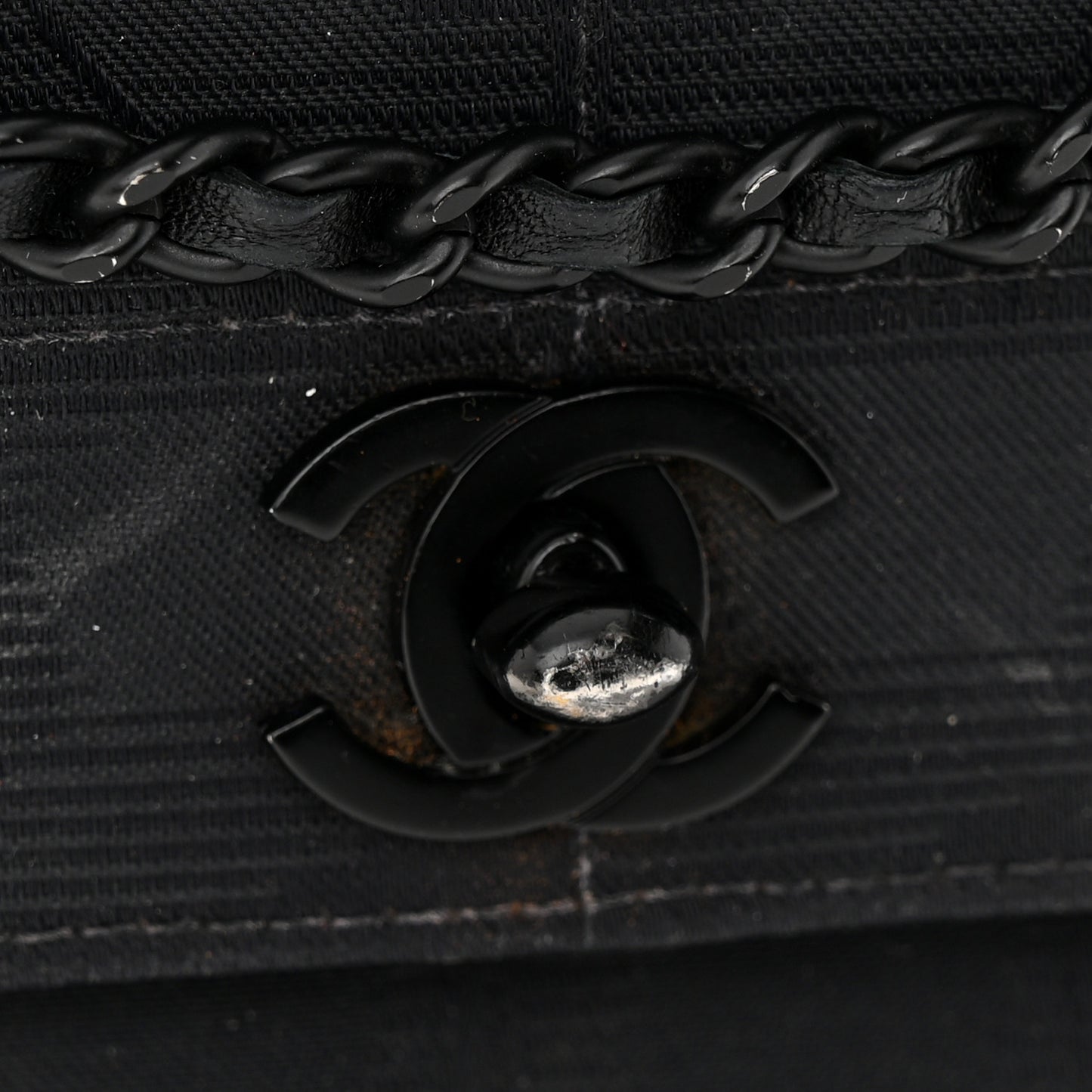 Nylon Mini Travel Accordion Flap Black