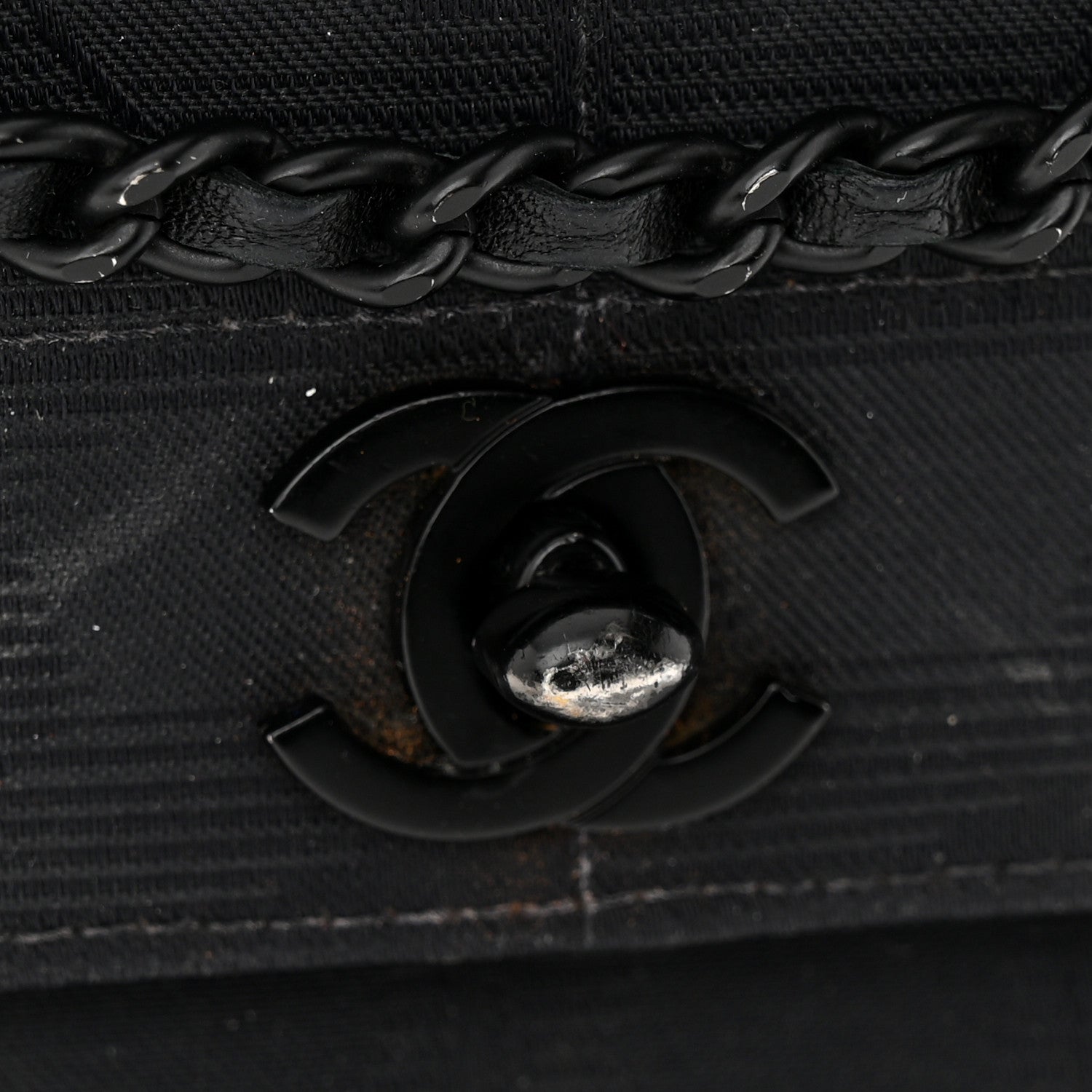 Chanel Nylon Mini Travel Accordion Flap Black 13 of 13
