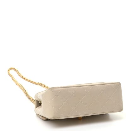 Chanel Lambskin Quilted Mini Square Flap Beige 3 of 5