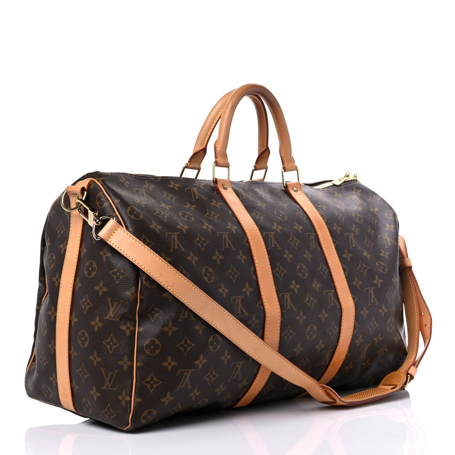 Louis Vuitton Monogram Keepall Bandouliere 50 3 of 25