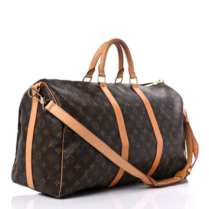 Louis Vuitton Monogram Keepall Bandouliere 50 3 of 25