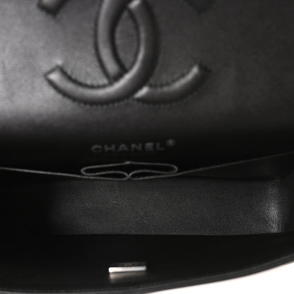 Chanel Lambskin Quilted Medium Double Flap So Black 5 of 10