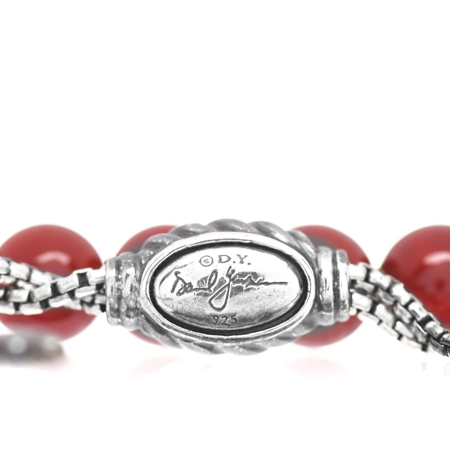Sterling Silver Carnelian 8mm Spiritual Beads Bracelet