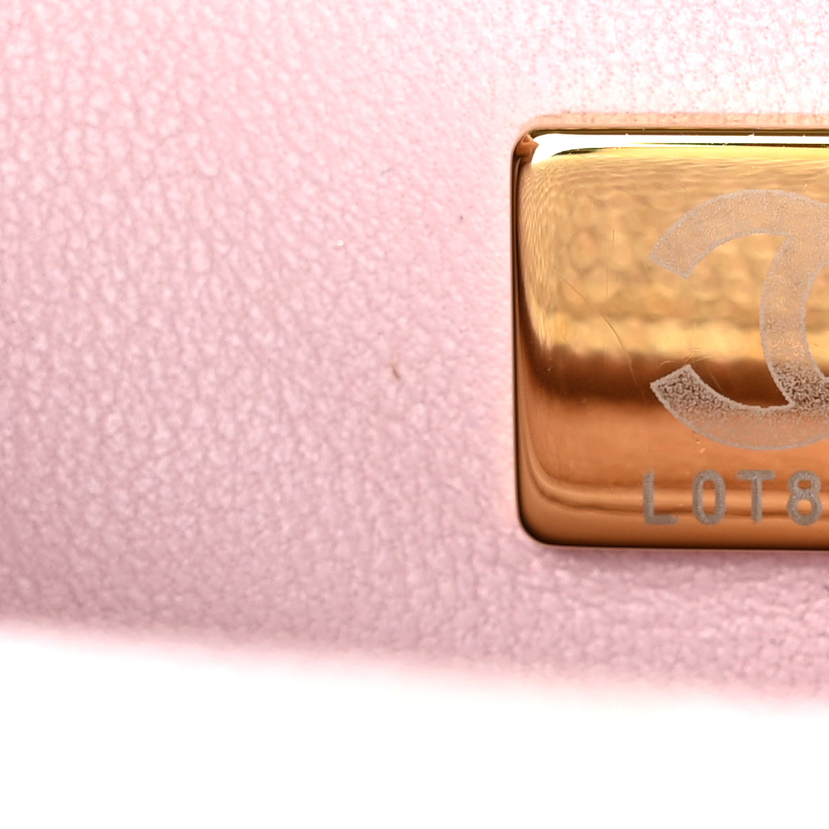 Metallic Caviar Quilted Extra Mini Coco Handle Flap Light Pink