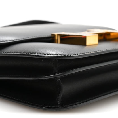 Hermes Tadelakt Lizard Marquette Constance 18 Black Ombre 9 of 11