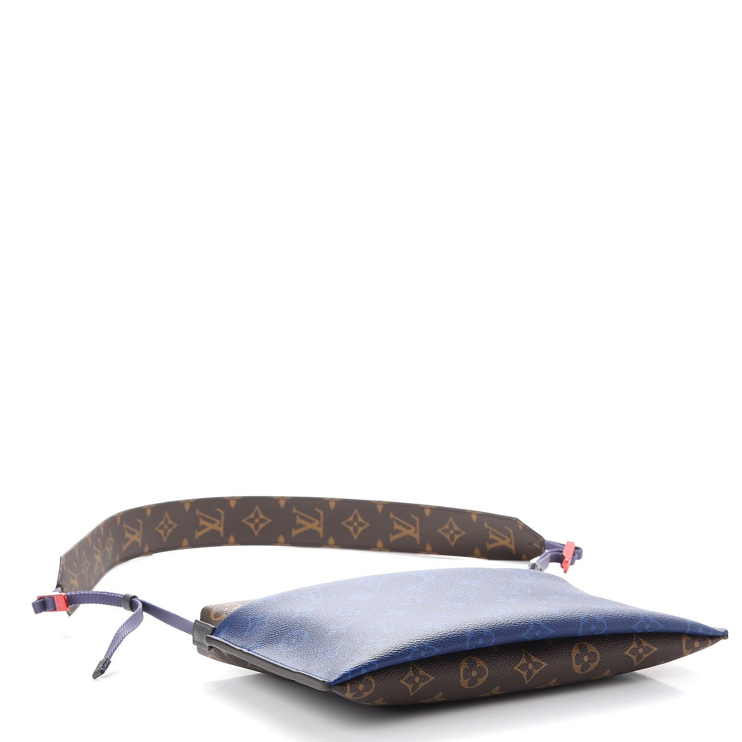 Louis Vuitton Monogram Small Outdoor Pouch Pacific Blue 4 of 8