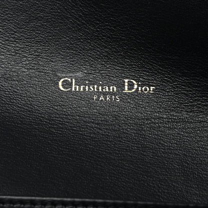 Christian Dior Oblique Saddle Chain Long Wallet Blue 6 of 8