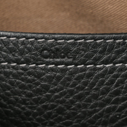 Chloe Calfskin Medium Marcie Round Crossbody Bag Black 6 of 16