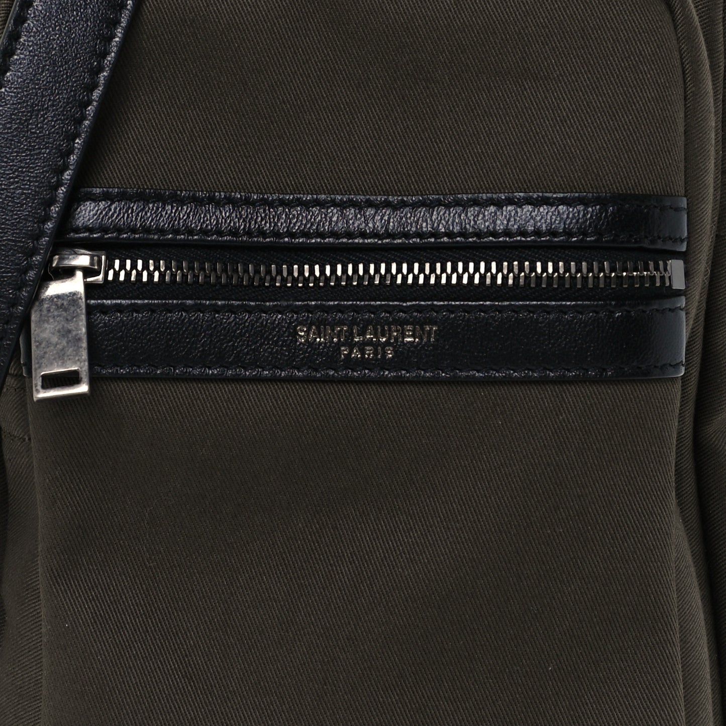 Canvas Sid Messenger Bag Olive