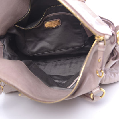 Miu Miu Vitello Lux Large Bow Bag Mughetto 5 of 11