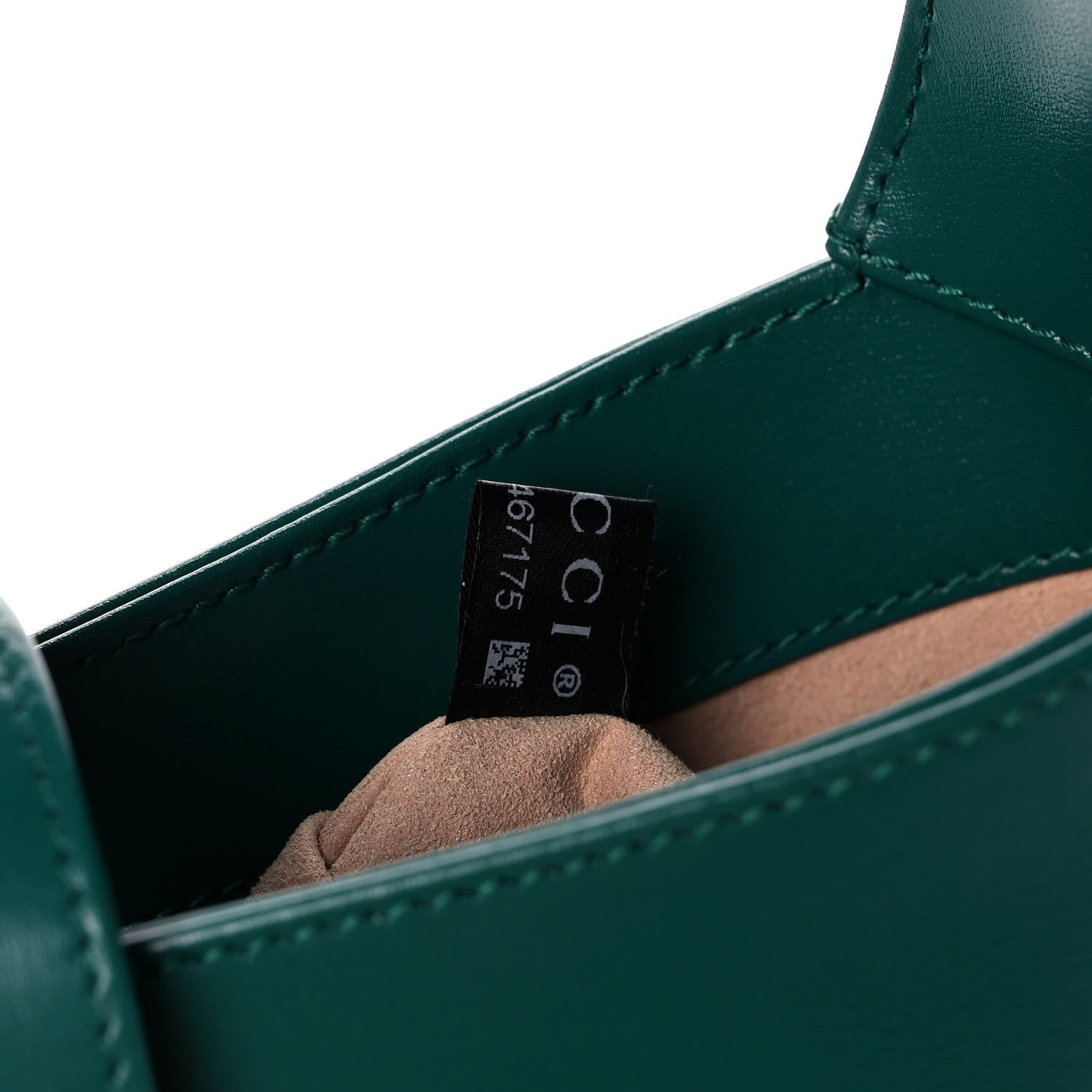 Gucci Boarded Dyana Lux Calfskin Small Jackie 1961 Hobo Emerald 8 of 12