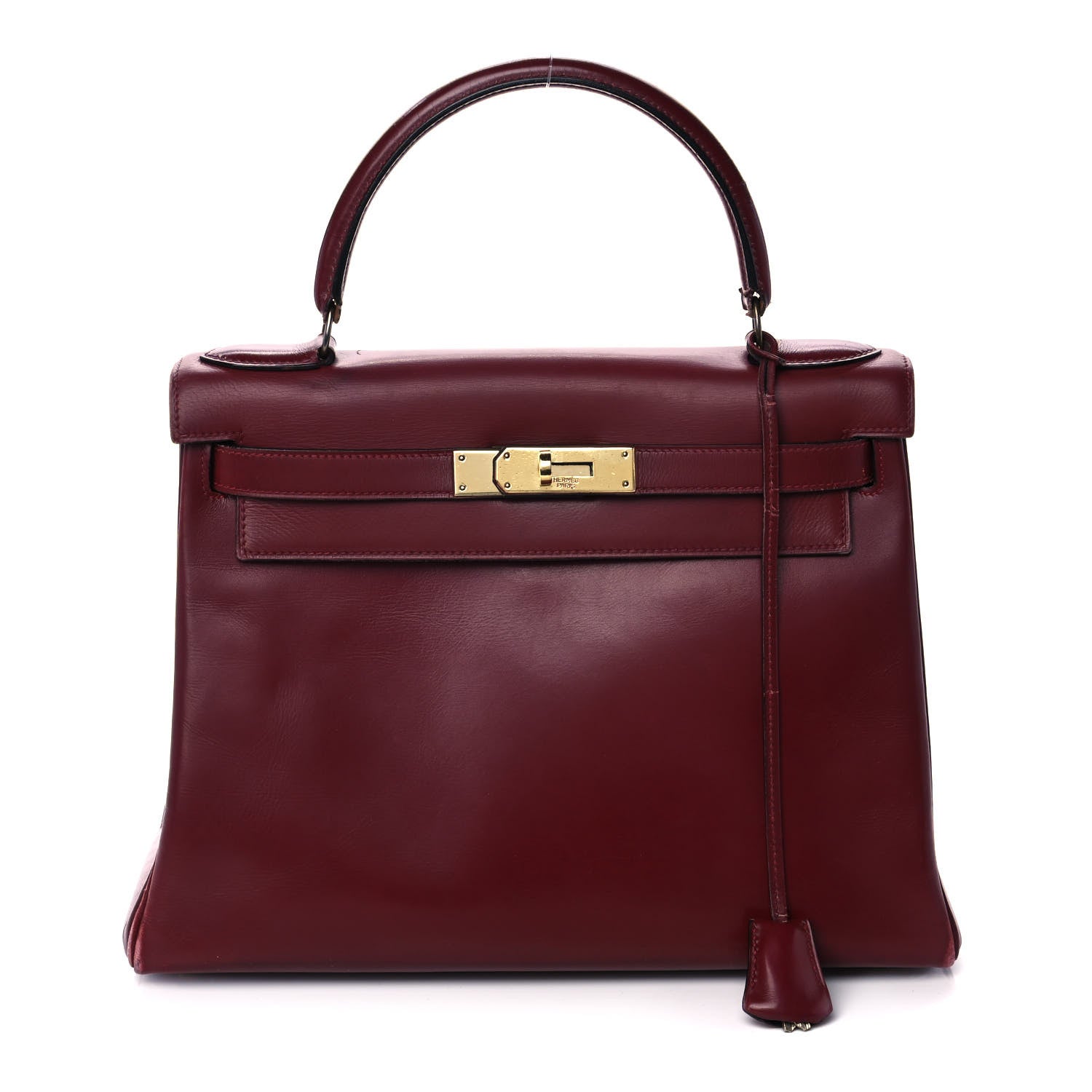 Hermes Box Kelly Retourne 28 Rouge H 1 of 16