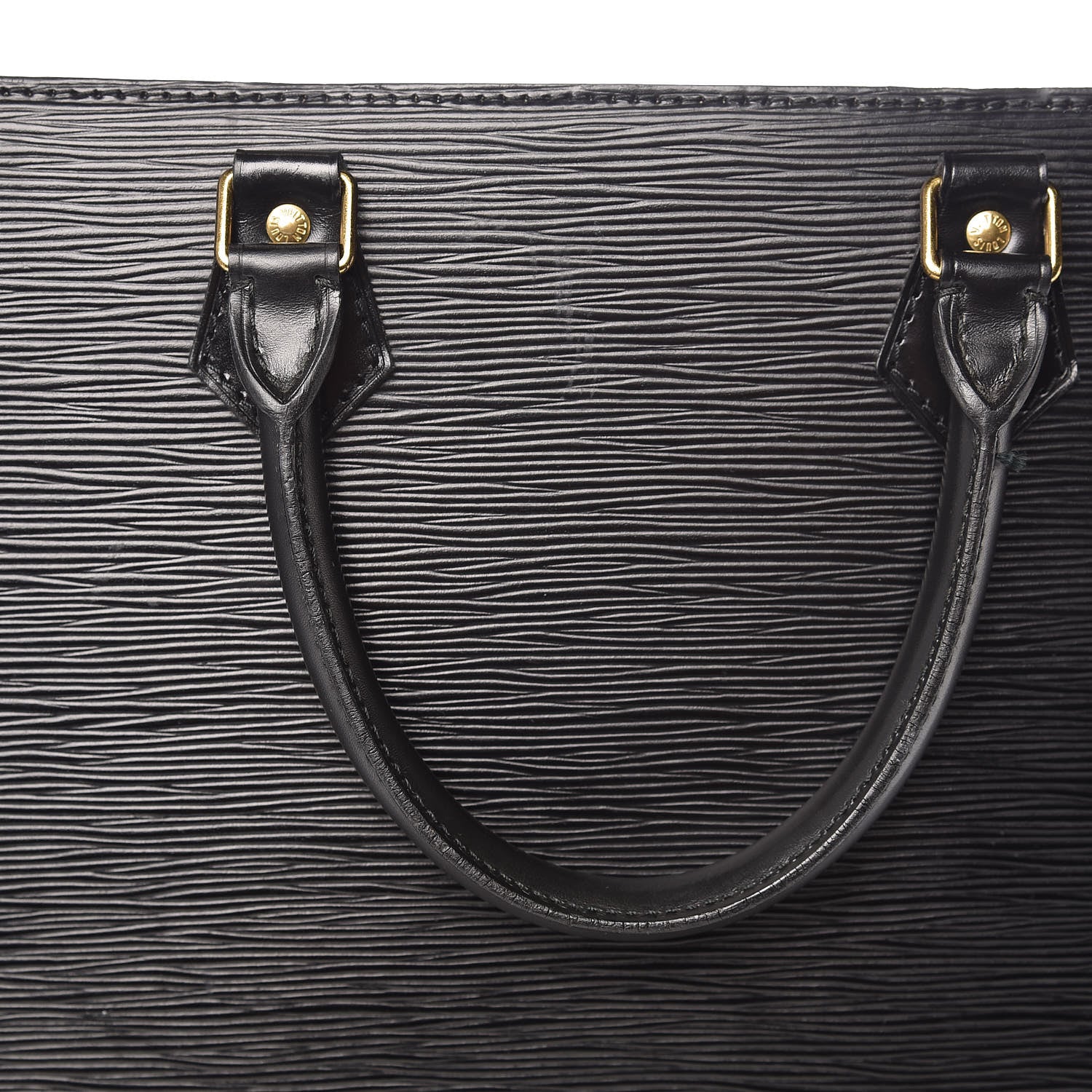 Louis Vuitton Epi Sac Plat GM Black 11 of 14