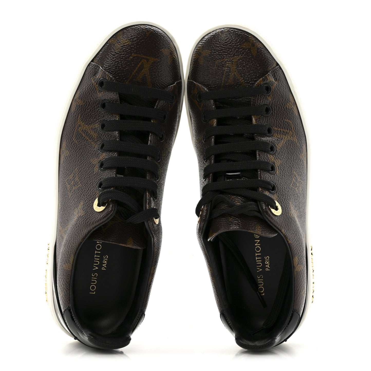Patent Monogram Frontrow Sneakers 36.5