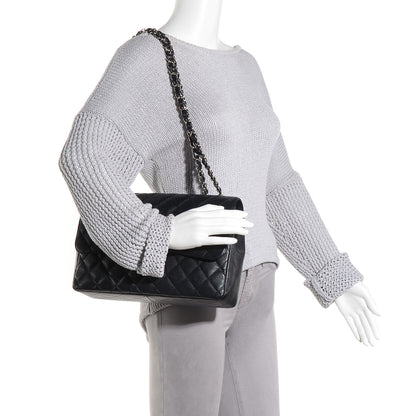 Chanel Caviar Jumbo Single Flap Black 2 of 8