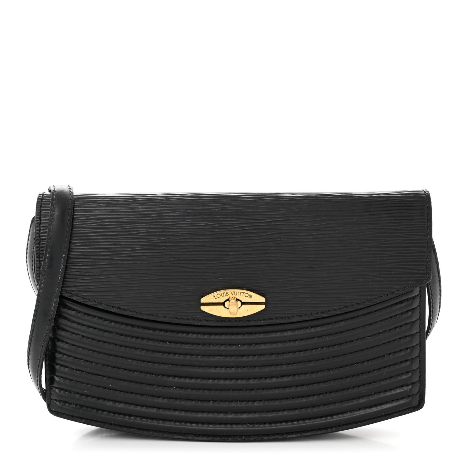 Louis Vuitton Epi Pochette Presbourg  Black 1 of 12