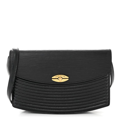 Louis Vuitton Epi Pochette Presbourg  Black 1 of 12