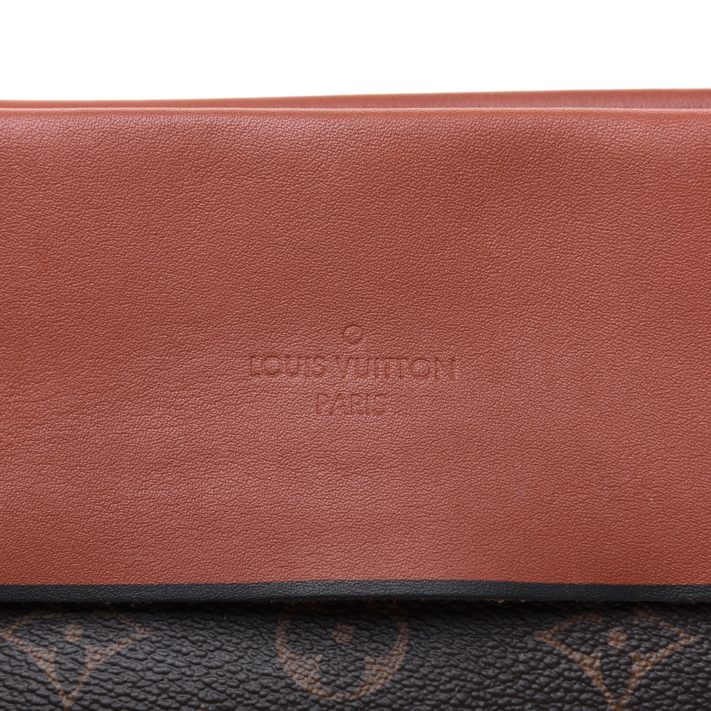 Monogram Tuileries Besace Caramel Rouge