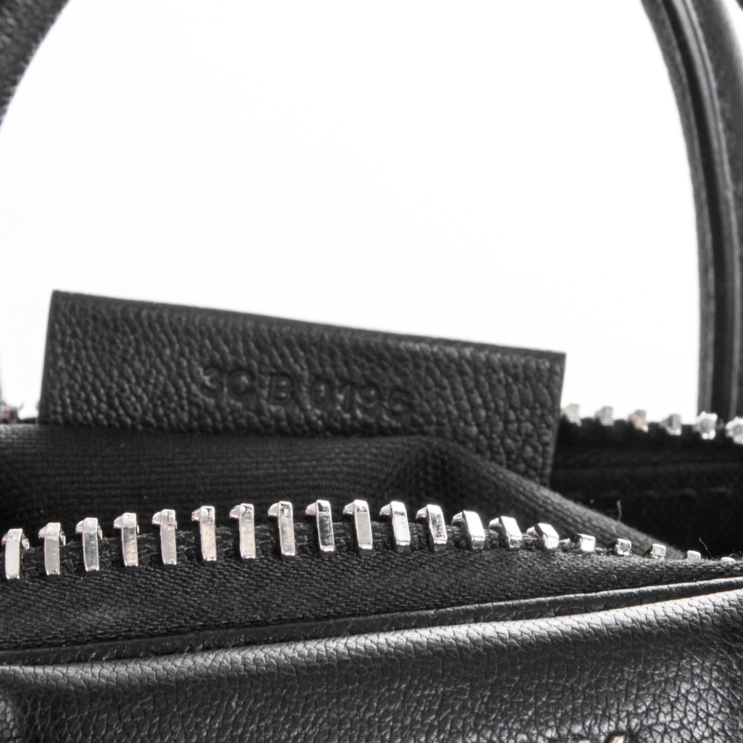 Sugar Goatskin Mini Antigona Black