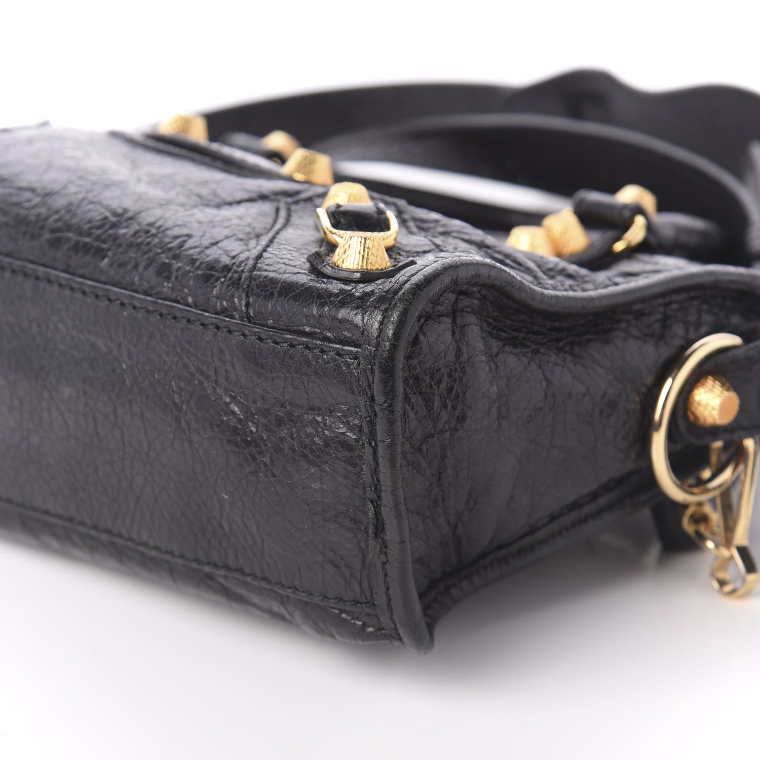 Balenciaga Agneau Giant 12 Gold Hardware Mini City Black 8 of 11