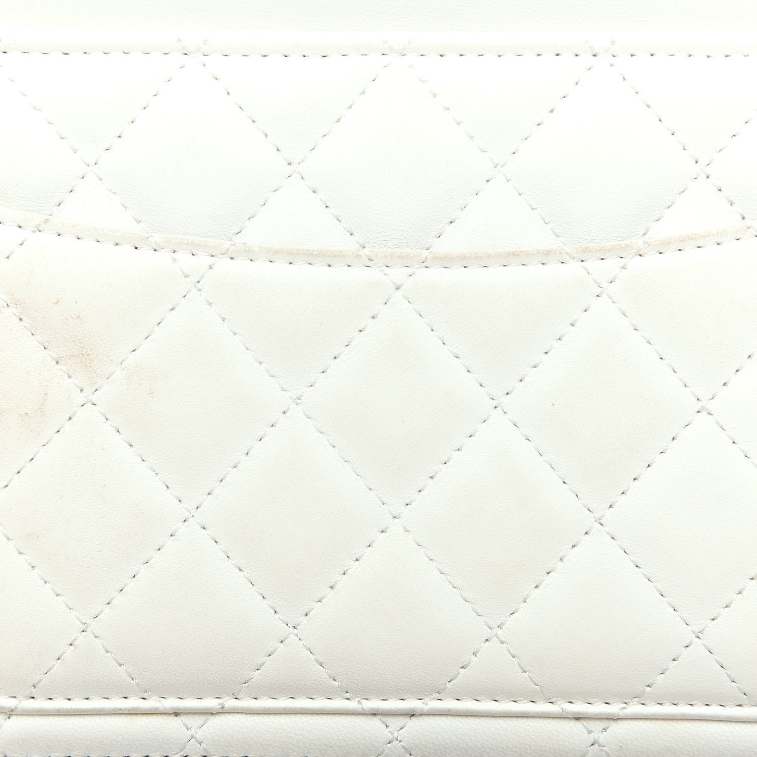 Chanel Lambskin Quilted Medium Crossing Times Flap Dark White 12 of 13