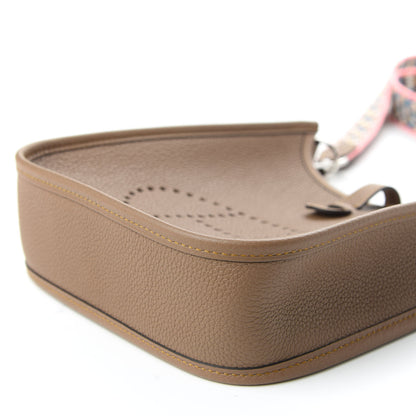 Hermes Taurillon Maurice Zigzag Evelyne TPM Beige Weimar 6 of 11