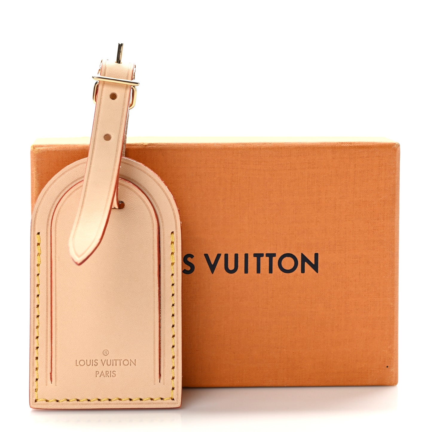 LOUIS VUITTON Vachetta Luggage Tag