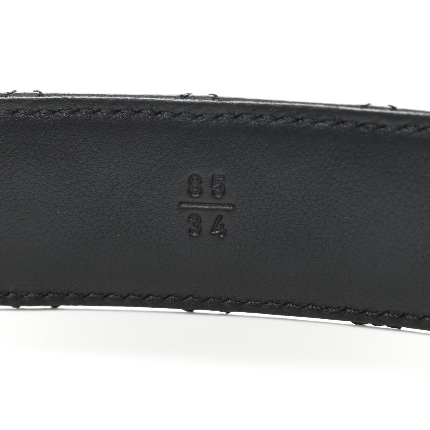 Lambskin Quilted CC Chain Belt 85 34 Black