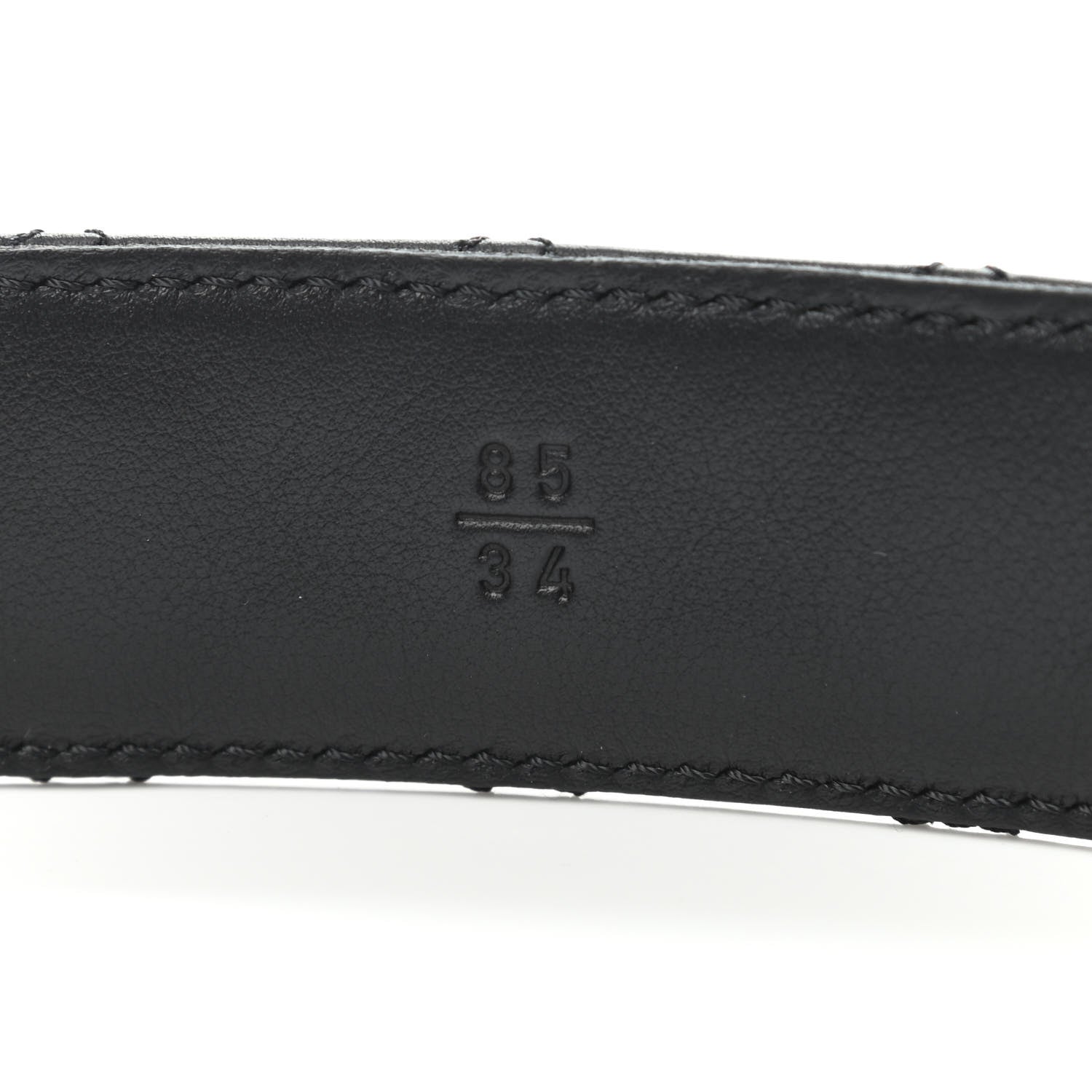 Chanel Lambskin Quilted CC Chain Belt 85 34 Black 4 of 5
