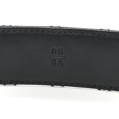 Chanel Lambskin Quilted CC Chain Belt 85 34 Black 4 of 5