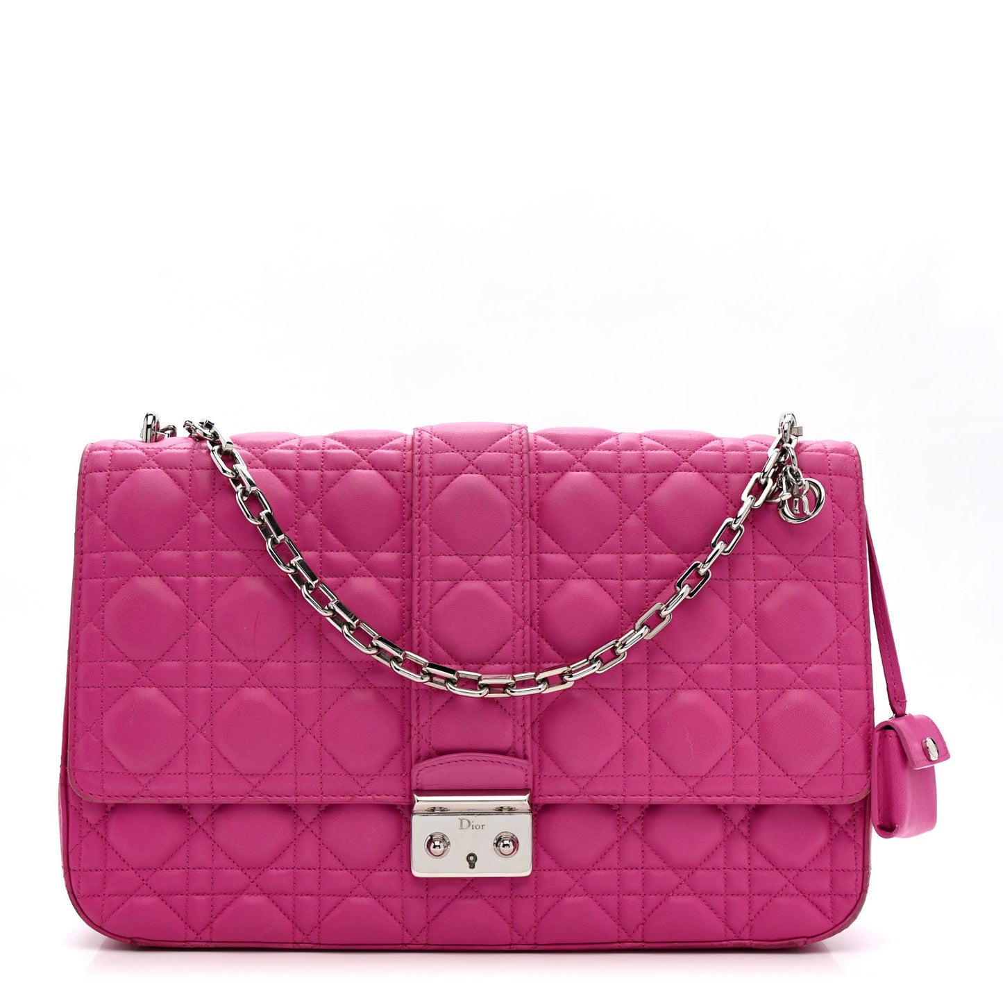 Lambskin Cannage Large Miss Dior Flap Sorbet