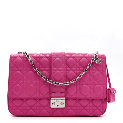 Christian Dior Lambskin Cannage Large Miss Dior Flap Sorbet 1 of 18
