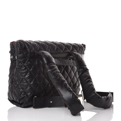 Chanel Nylon Quilted Coco Cocoon Backpack Black 3 of 10