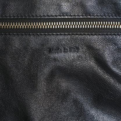 Celine Smooth Calfskin Tweed Tartan Mini Luggage Midnight 5 of 10