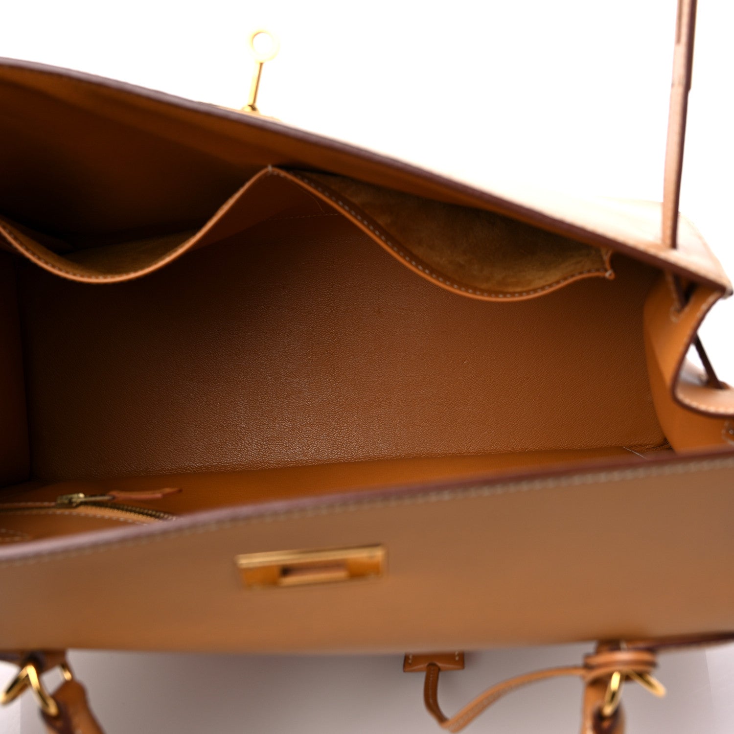 Hermes Vache Natural Kelly Sellier 35 5 of 17