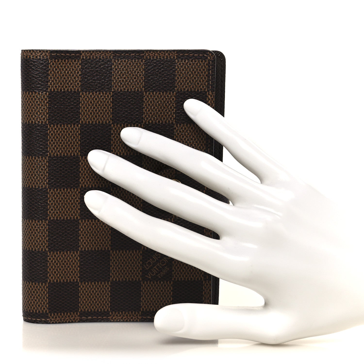 Louis Vuitton Damier Ebene Small Ring Agenda Cover 2 of 9
