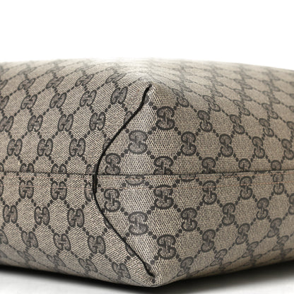 Gucci GG Supreme Monogram Large Reversible Tote Beige Black 17 of 21