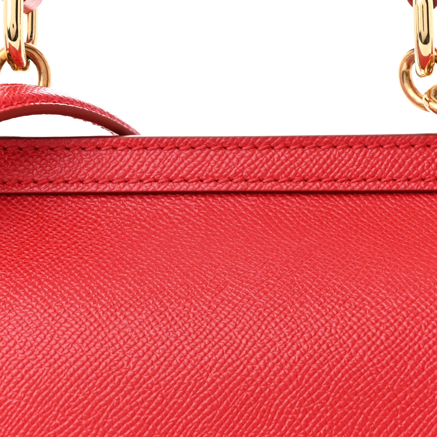 Dolce & Gabbana Dauphine Medium Miss Sicily Satchel Dark Red 8 of 10