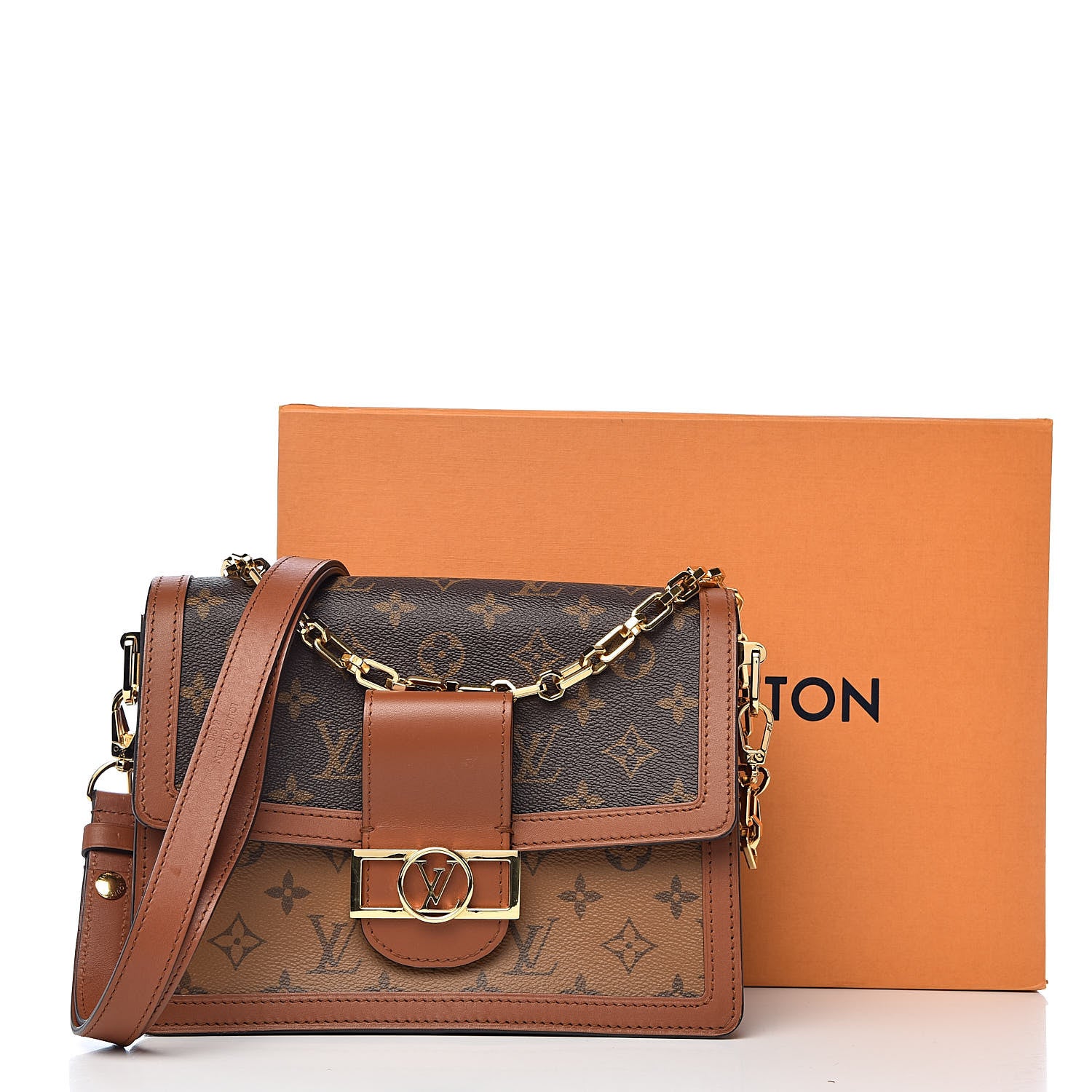 Louis Vuitton Reverse Monogram Dauphine MM 11 of 11